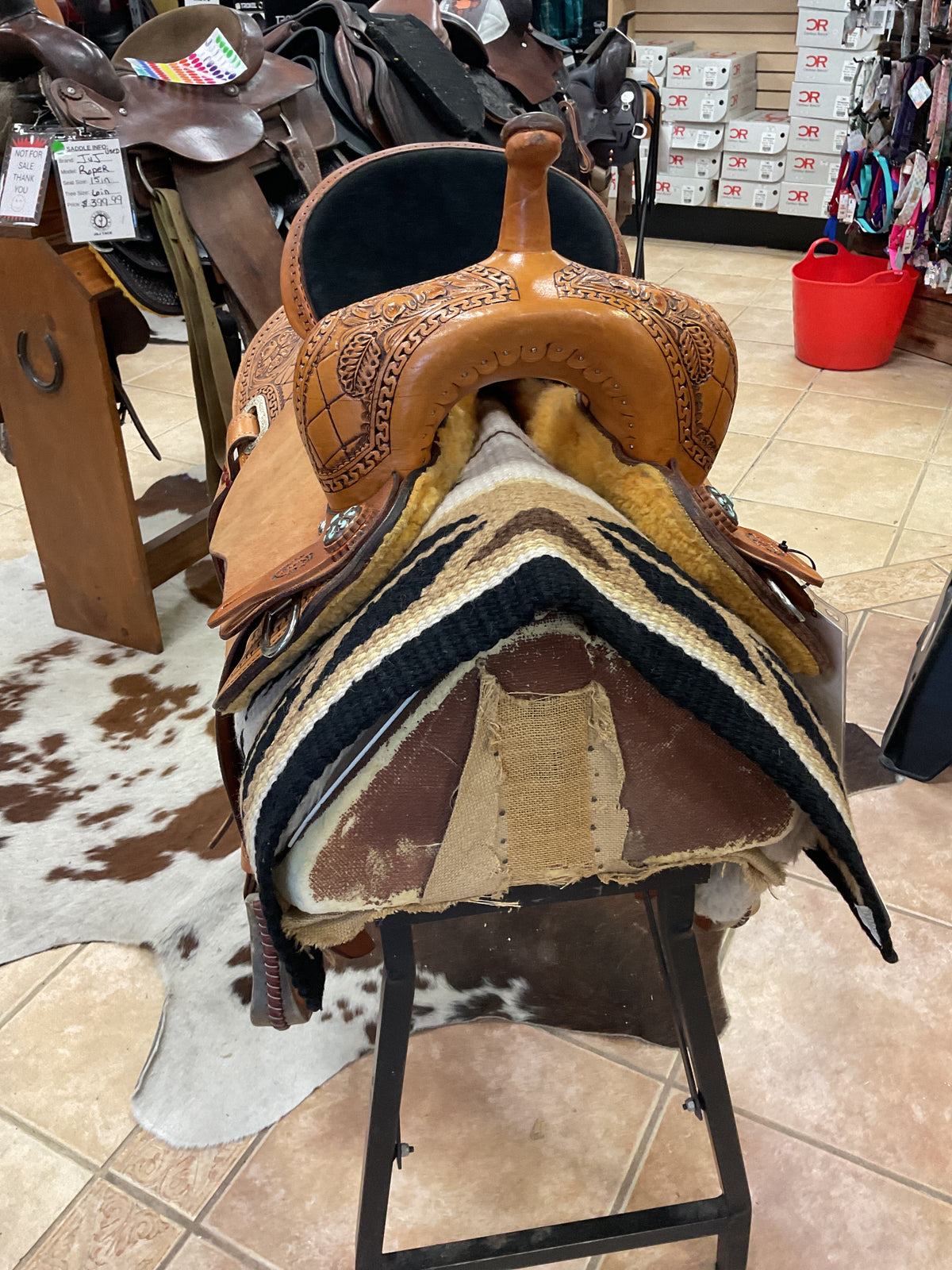 Circle L Barrel Saddle