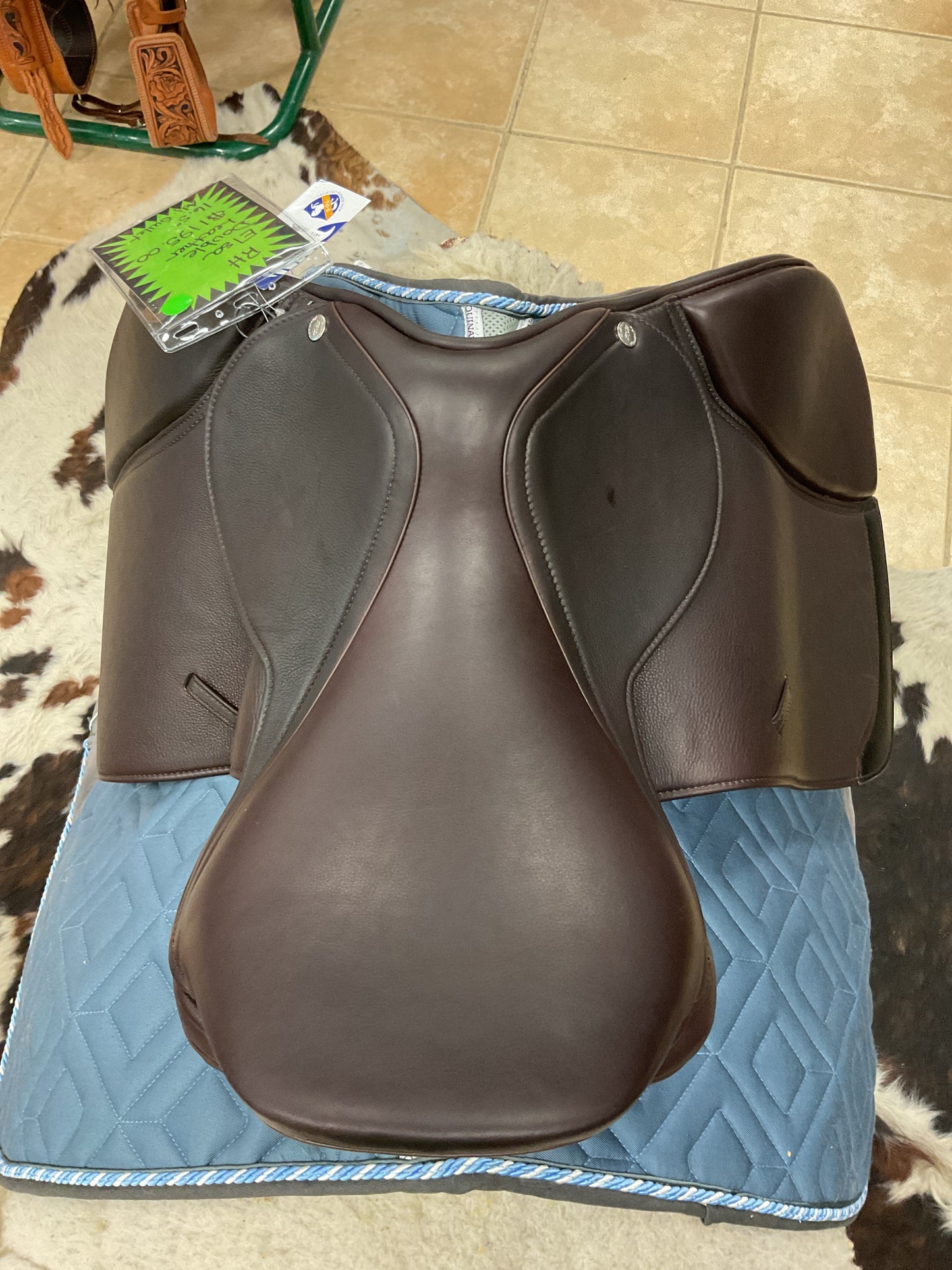 NEW RH Elsa Double Leather saddle