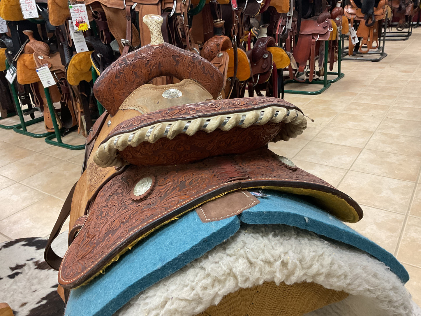 Used Barrel Saddle
