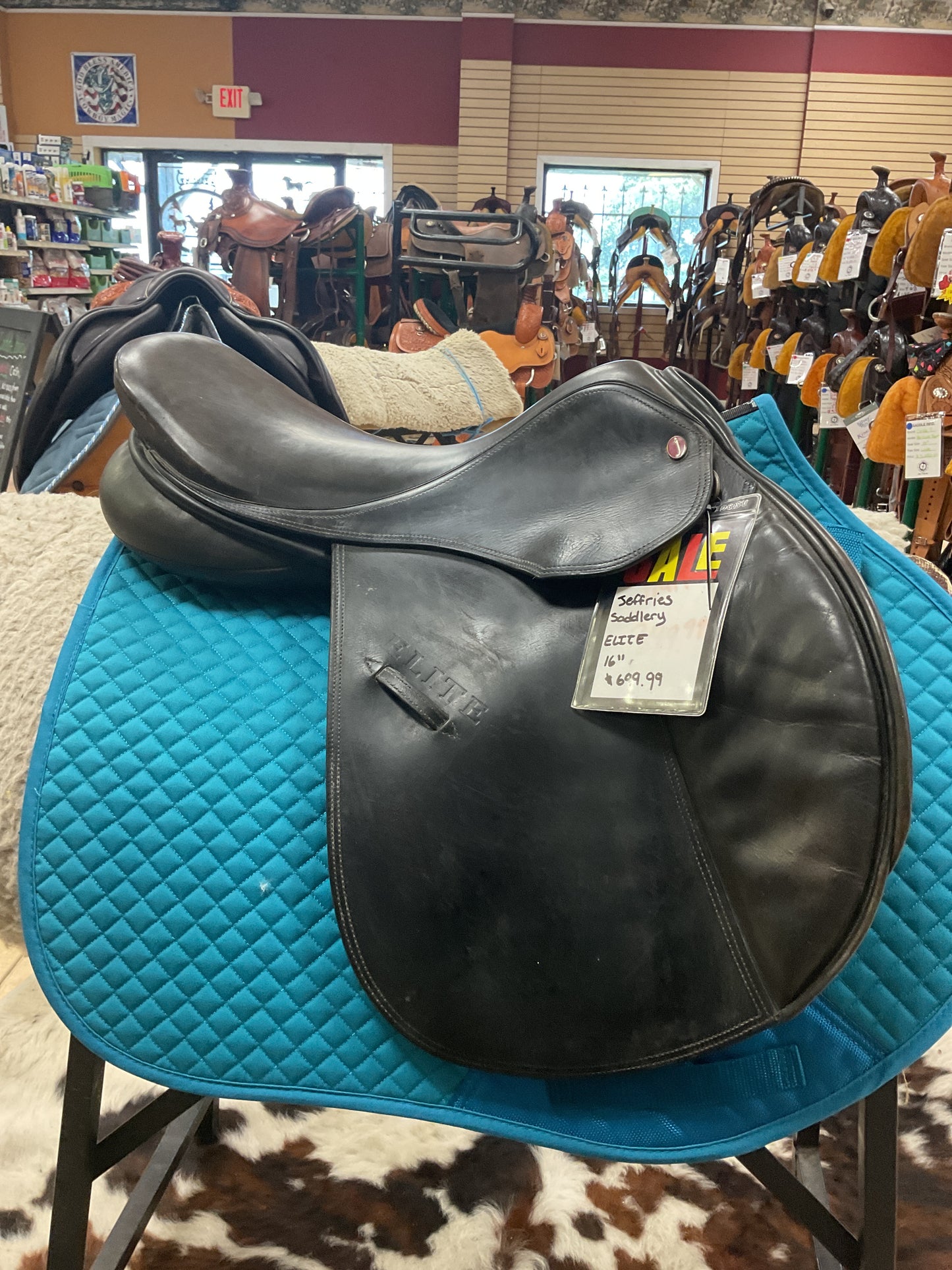 Used Jeffries Saddlery Elite Jumping Saddle
