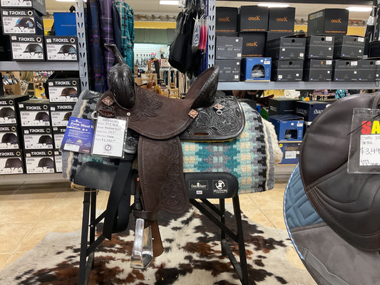 J & J TACK BARREL SADDLE