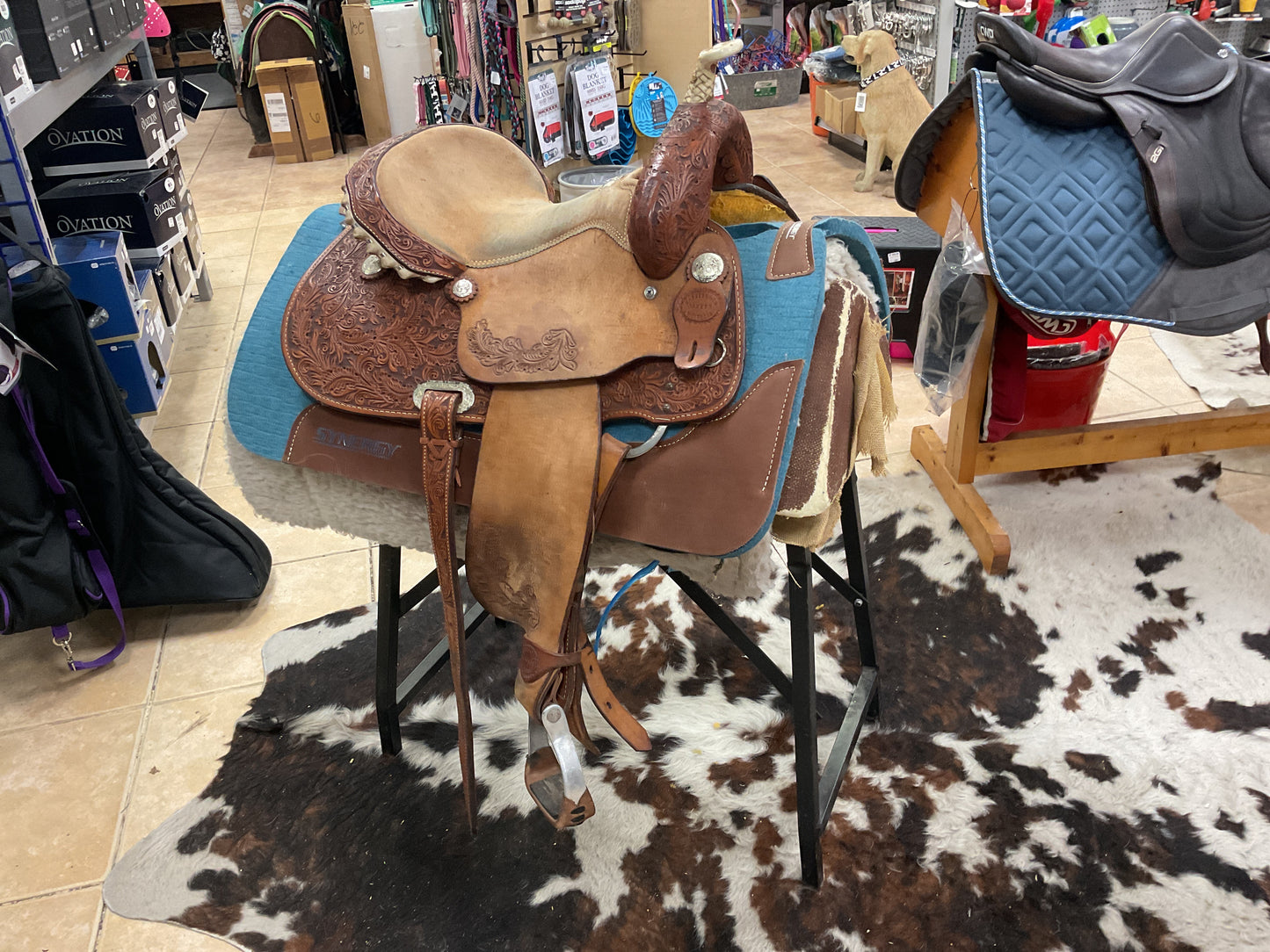 Used Barrel Saddle