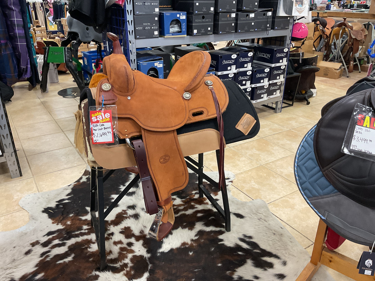 Billy Cook BARREL SADDLE