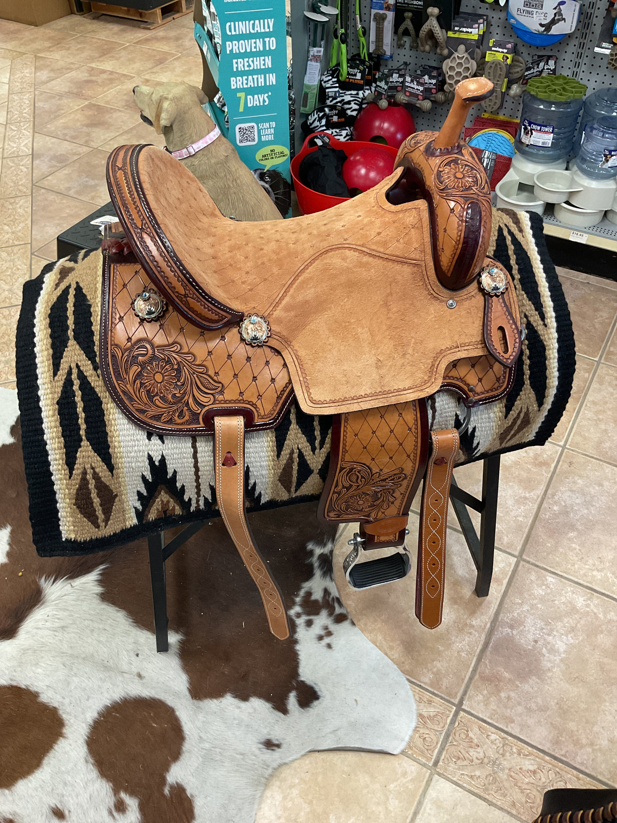 Circle L Barrel saddle