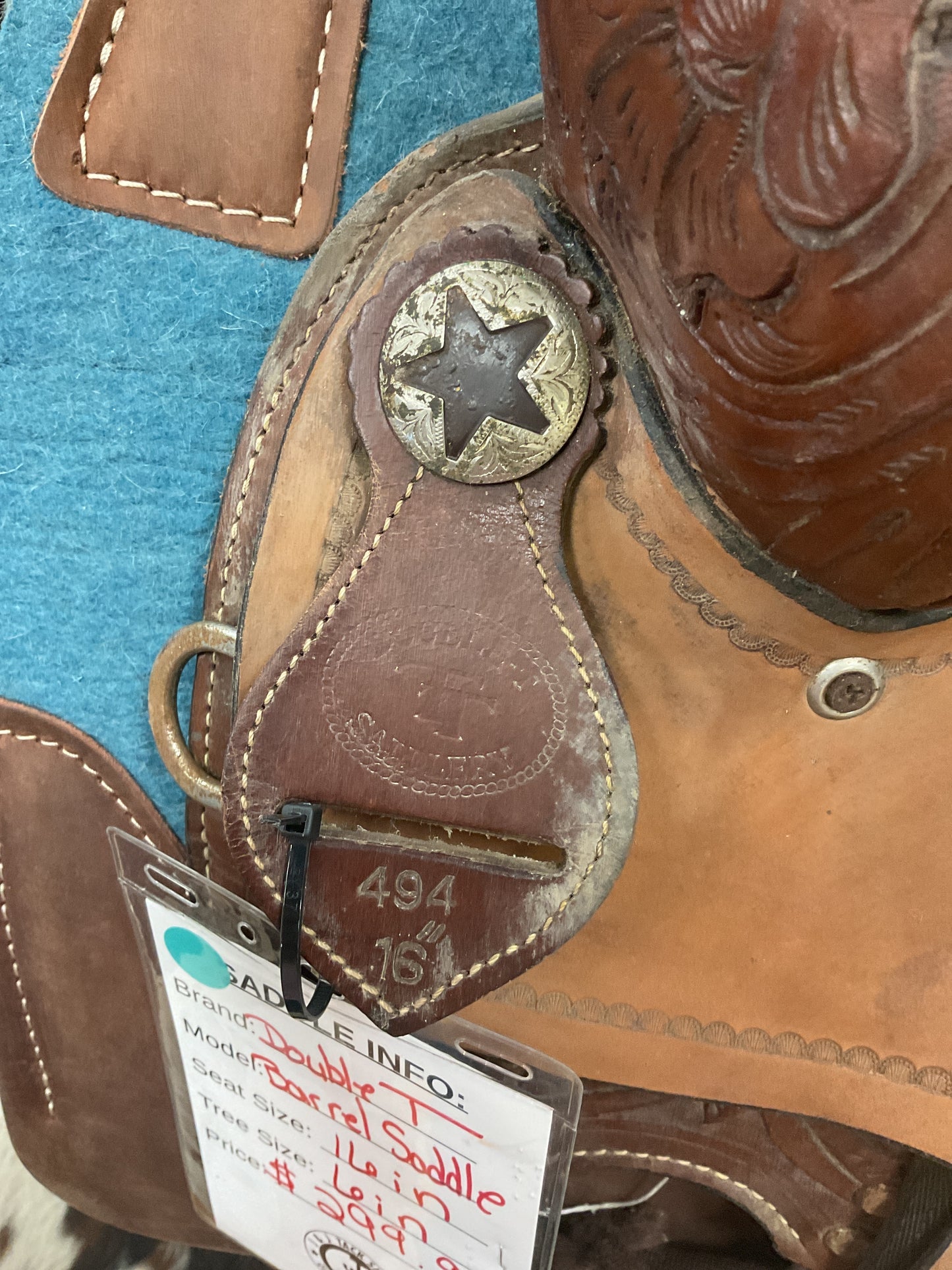 Used Double T Barrel Saddle
