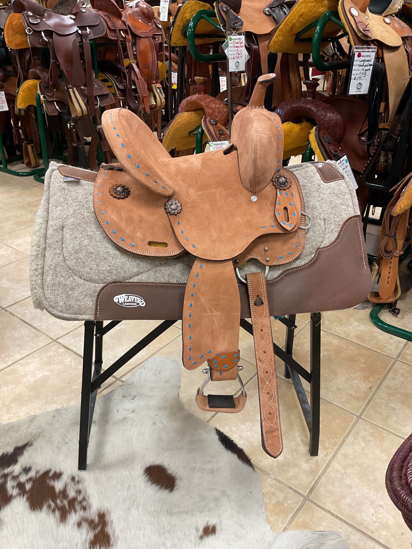 Youth Royal King Barrel Saddle
