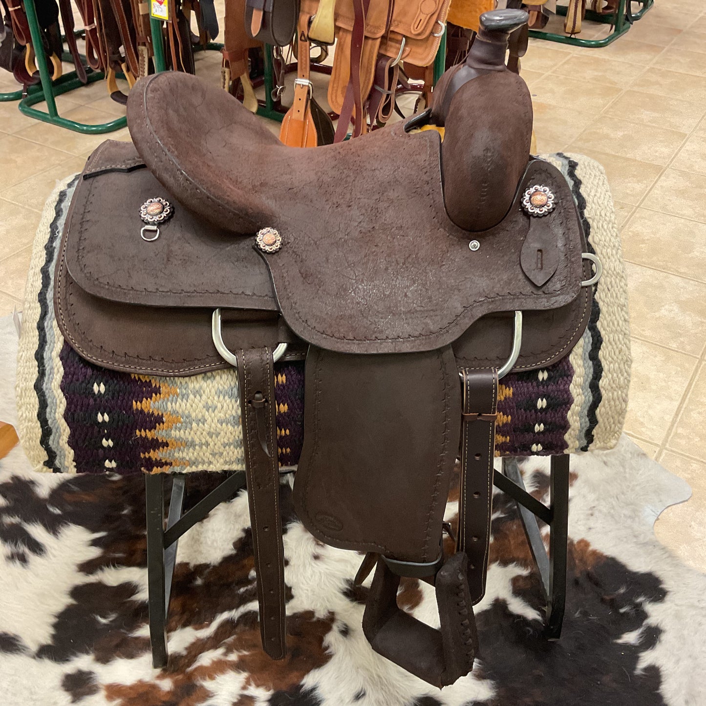 J&J Tack Hardseat Ranch Roper