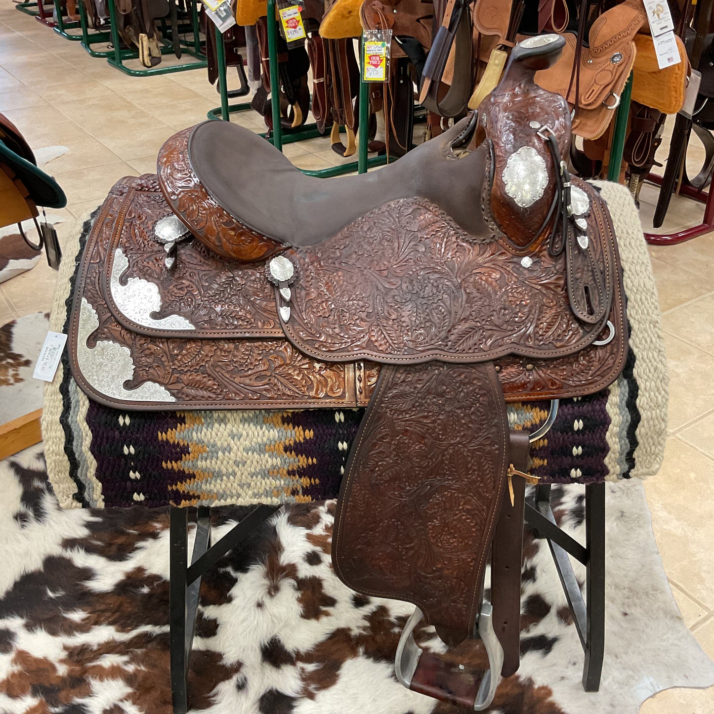 McLellands Show Saddle