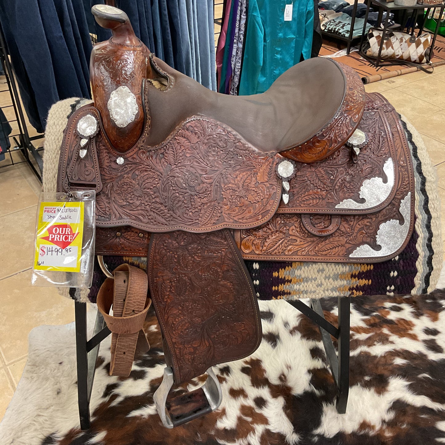 McLellands Show Saddle