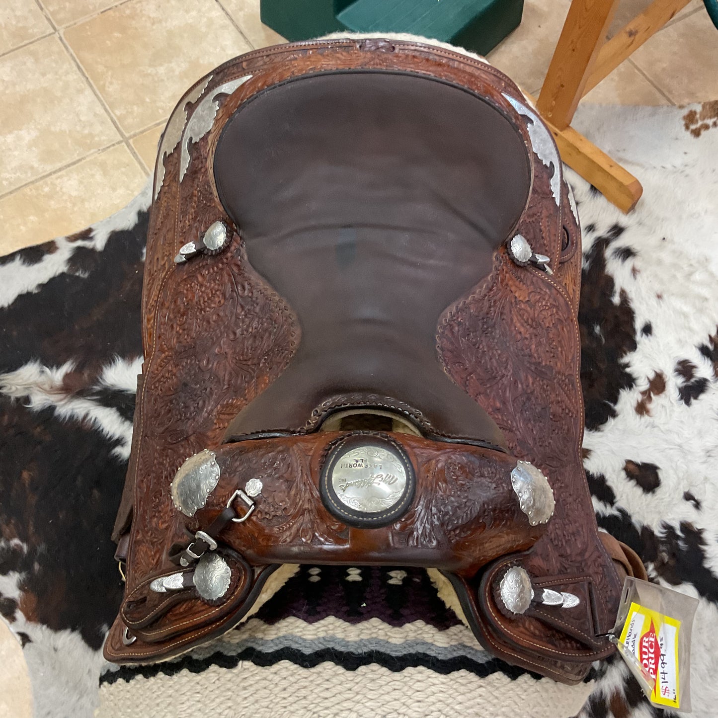 McLellands Show Saddle