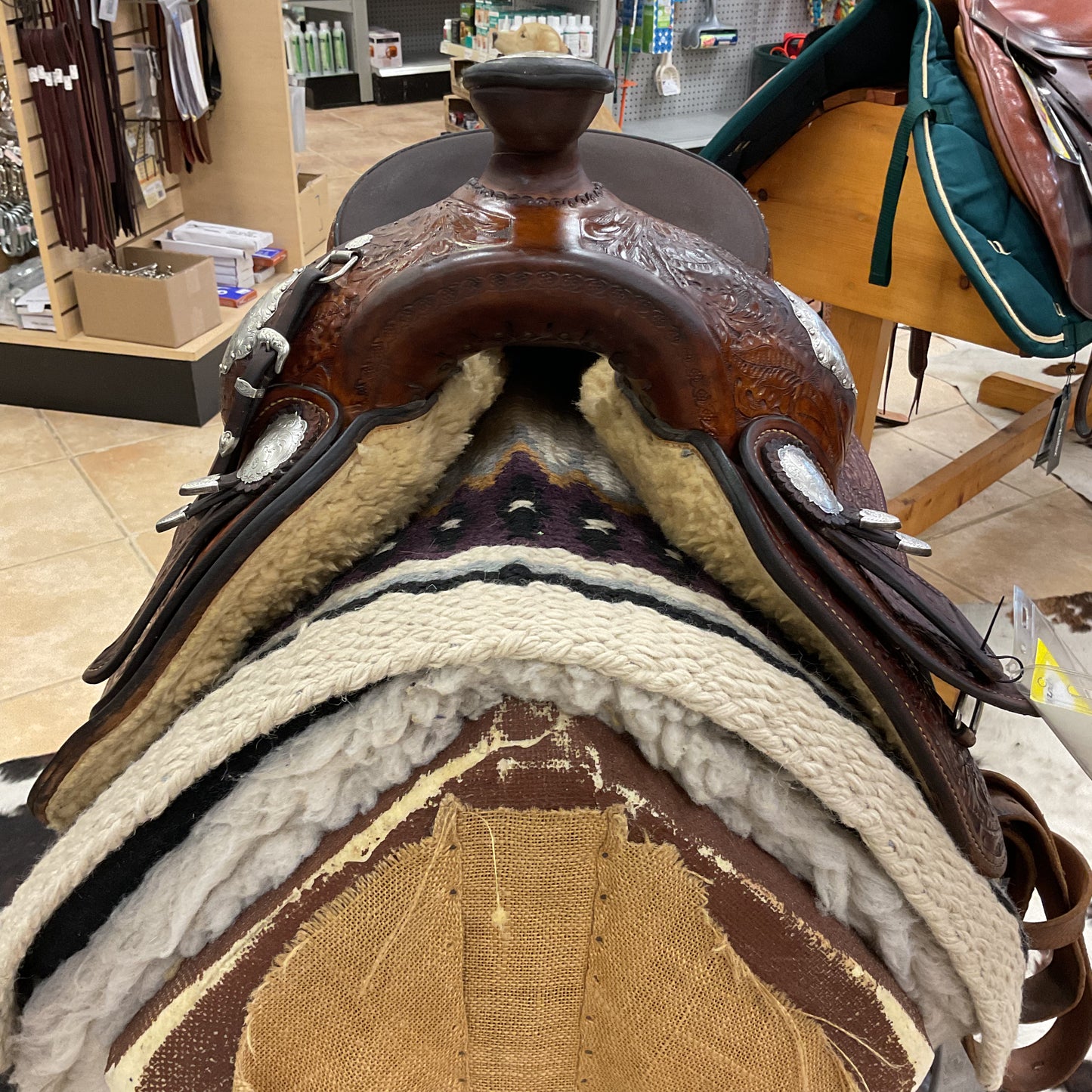 McLellands Show Saddle