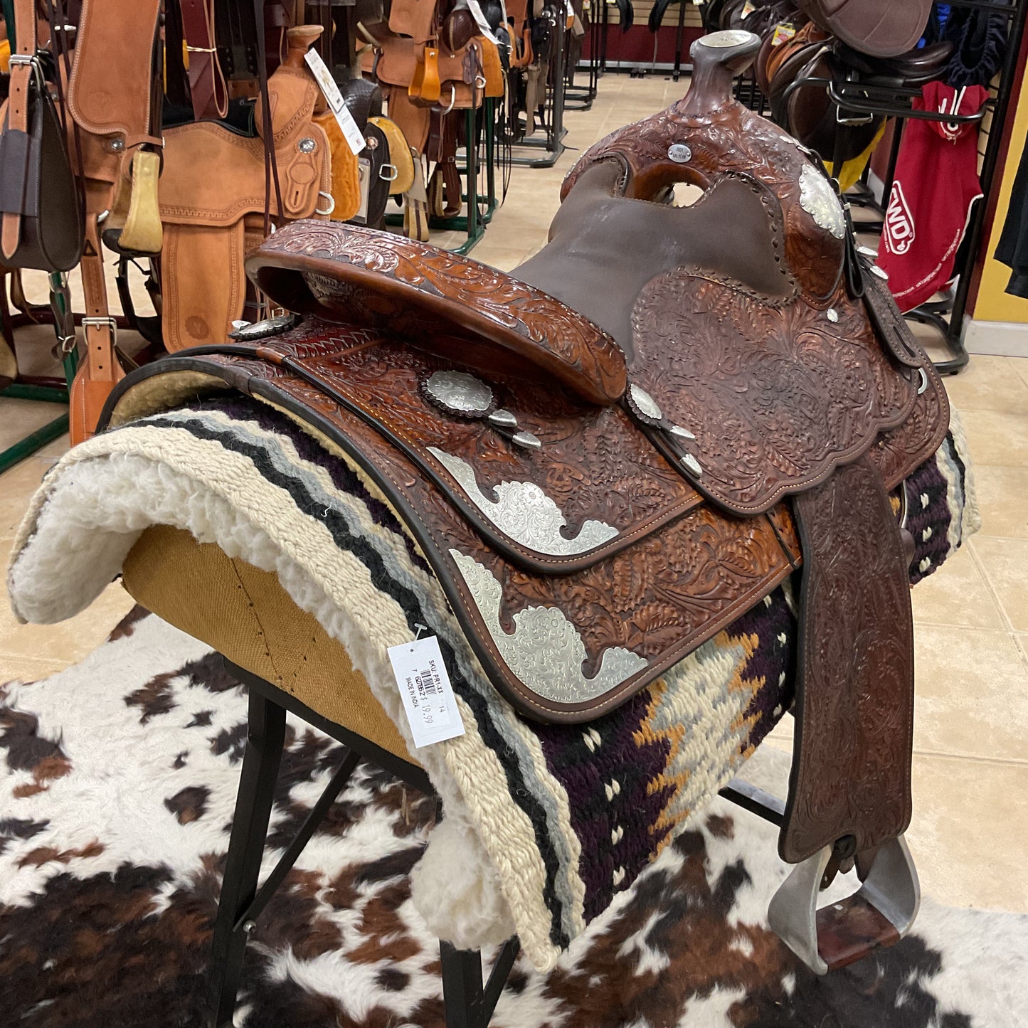 McLellands Show Saddle