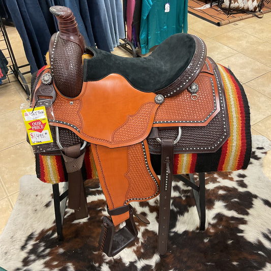 J&J Tack Two Tone Roper