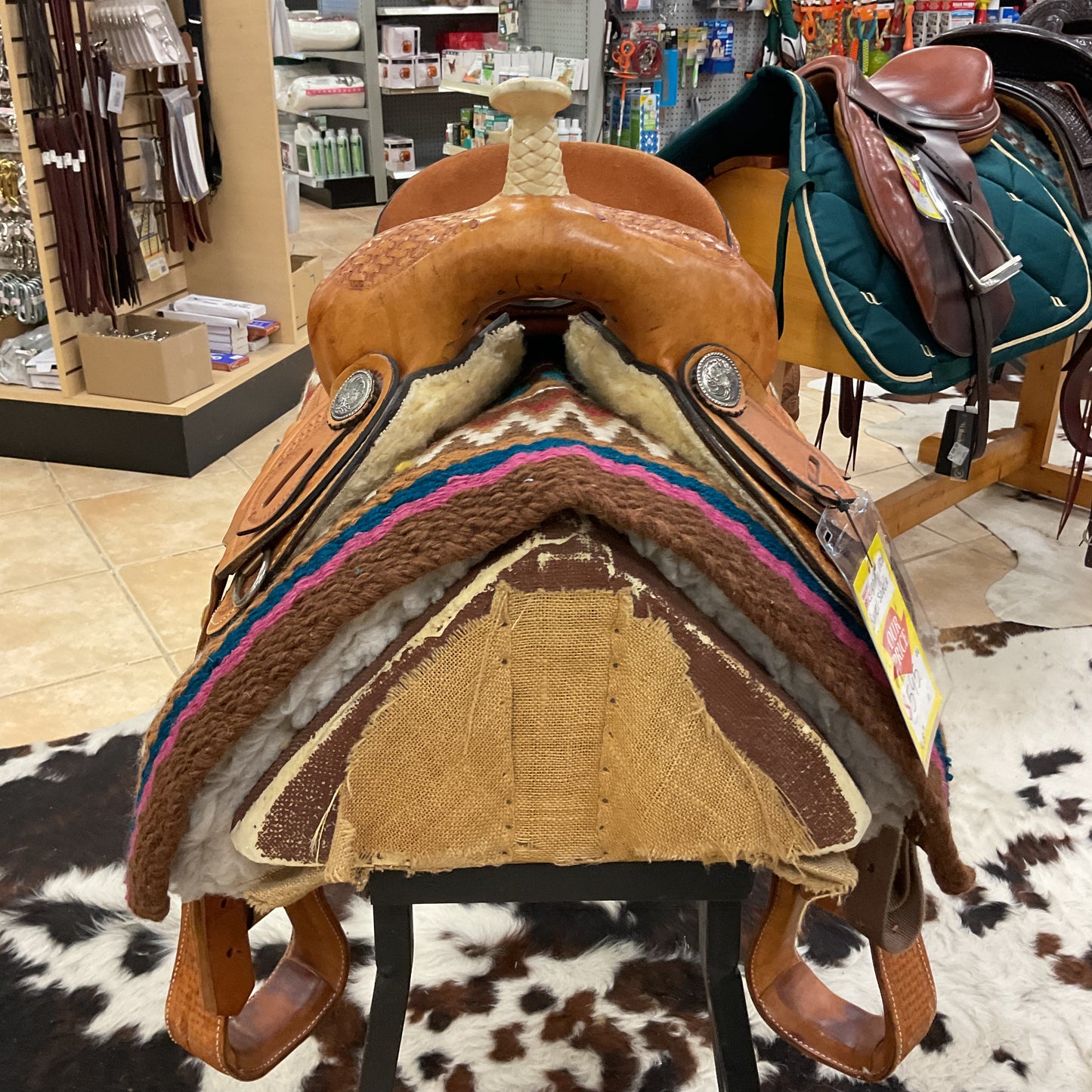 Lightly Used Barrel Saddle