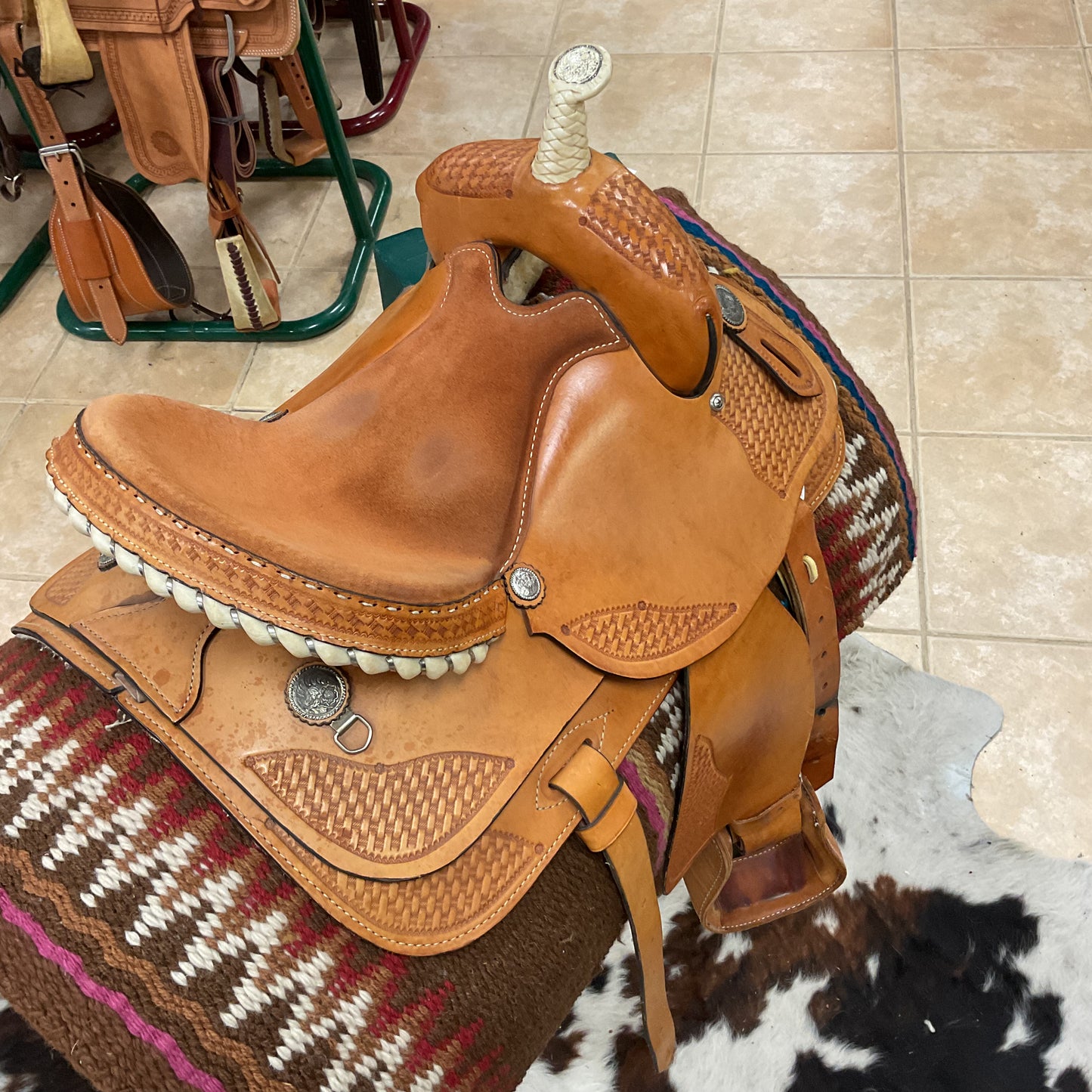 Lightly Used Barrel Saddle