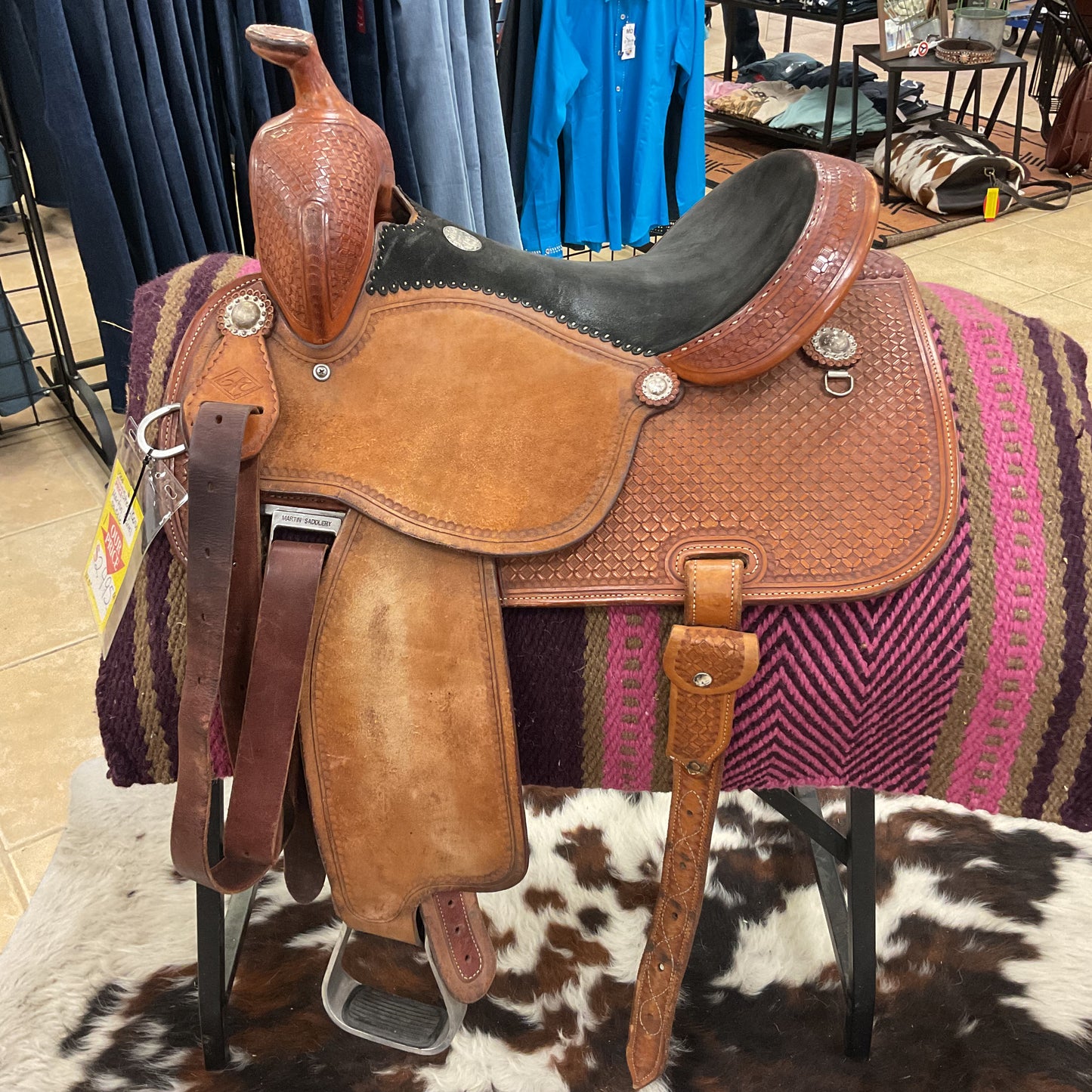 Used Sherry Cervi Martin Barrel Saddle