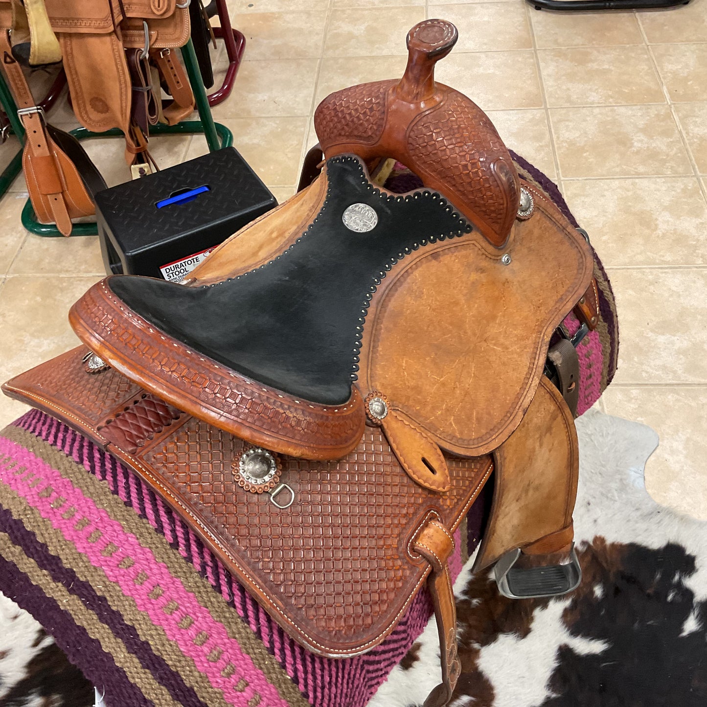 Used Sherry Cervi Martin Barrel Saddle