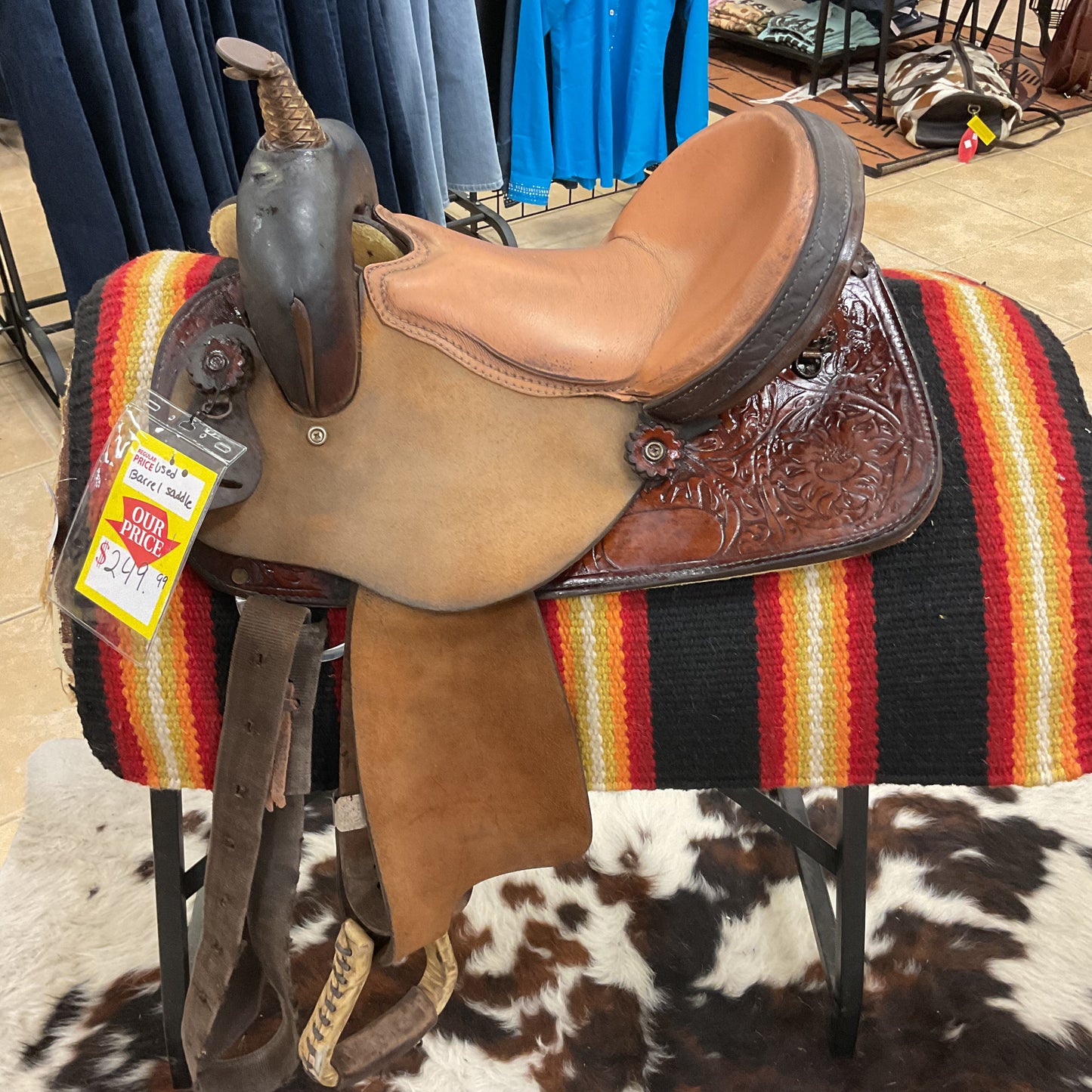 Barrel Saddle