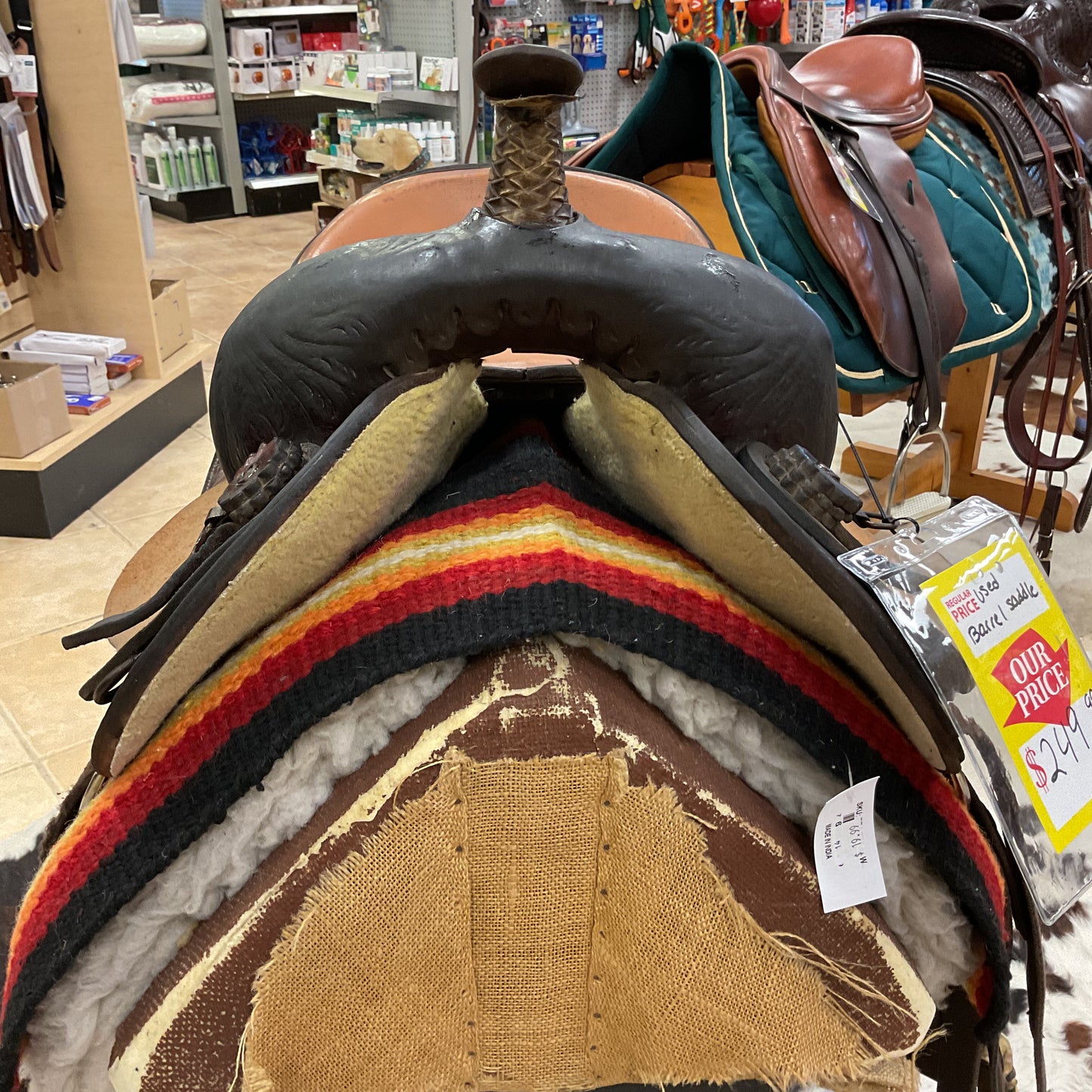 Barrel Saddle