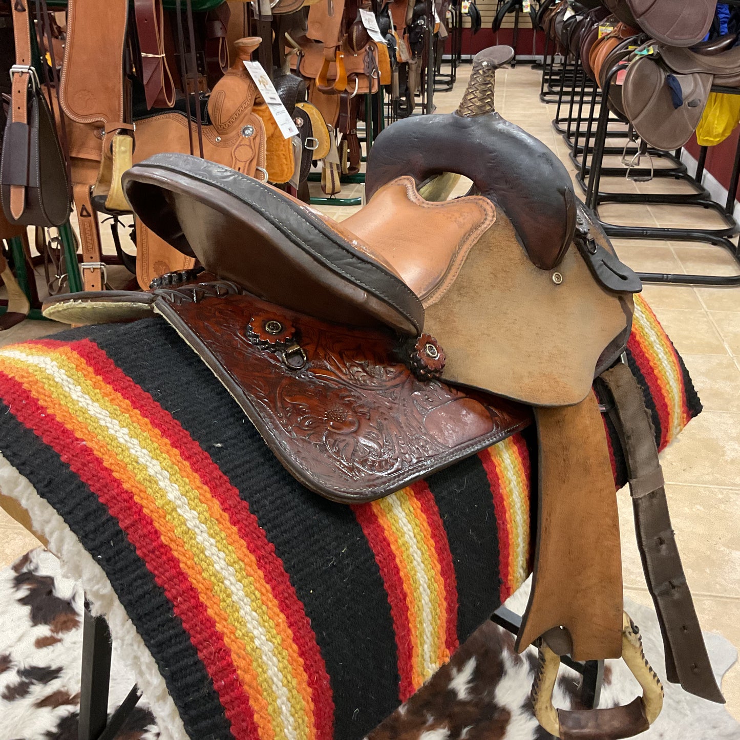 Barrel Saddle