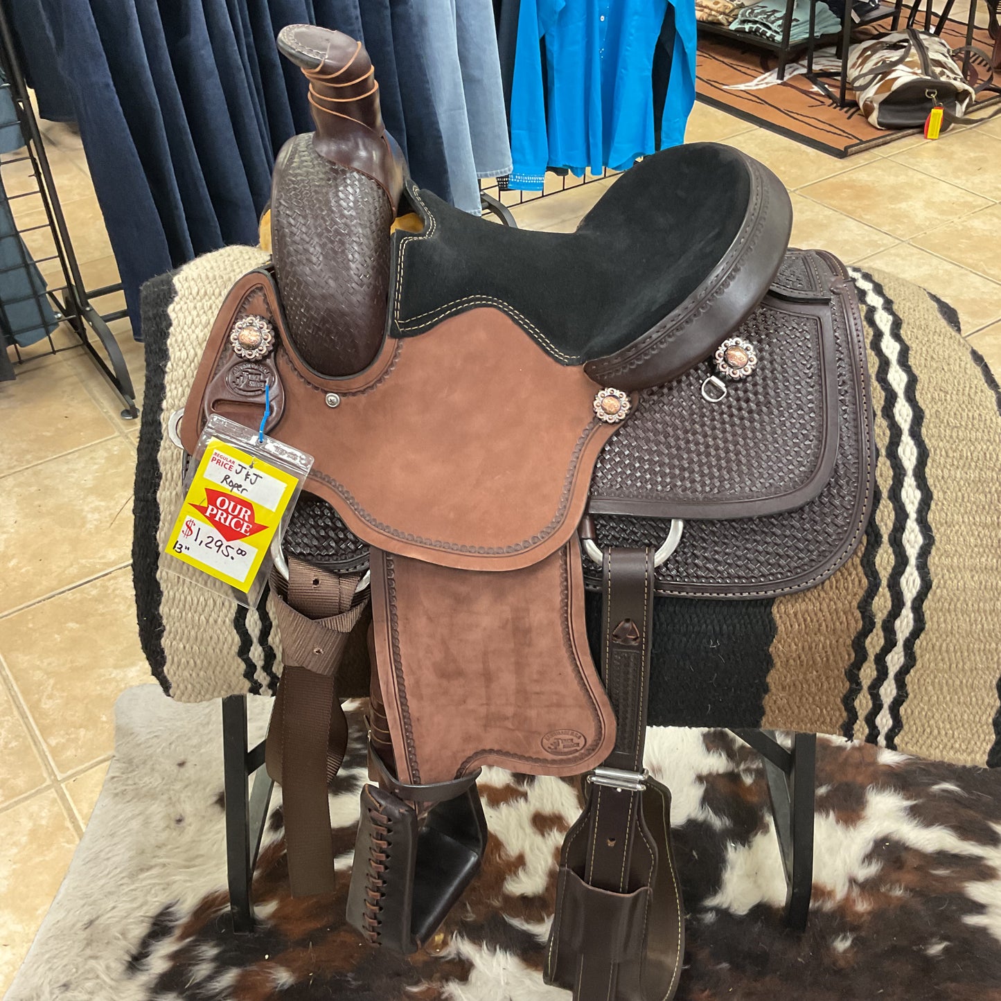 J & J Tack 1/2 Breed Roper J & J Tack Shack