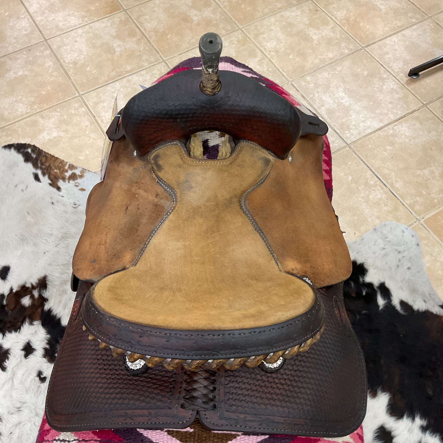 Charlie Ridley Barrel Saddle