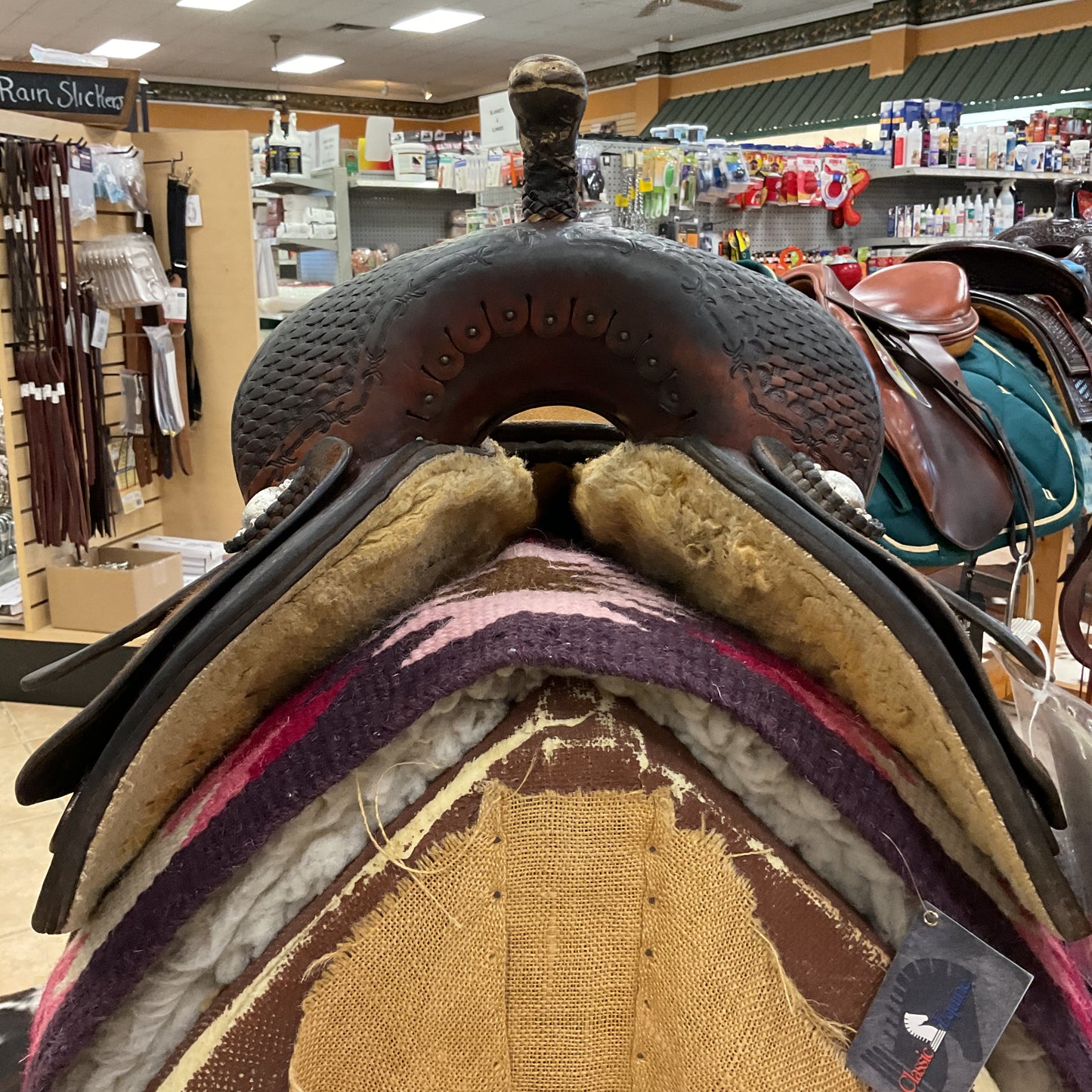 Charlie Ridley Barrel Saddle