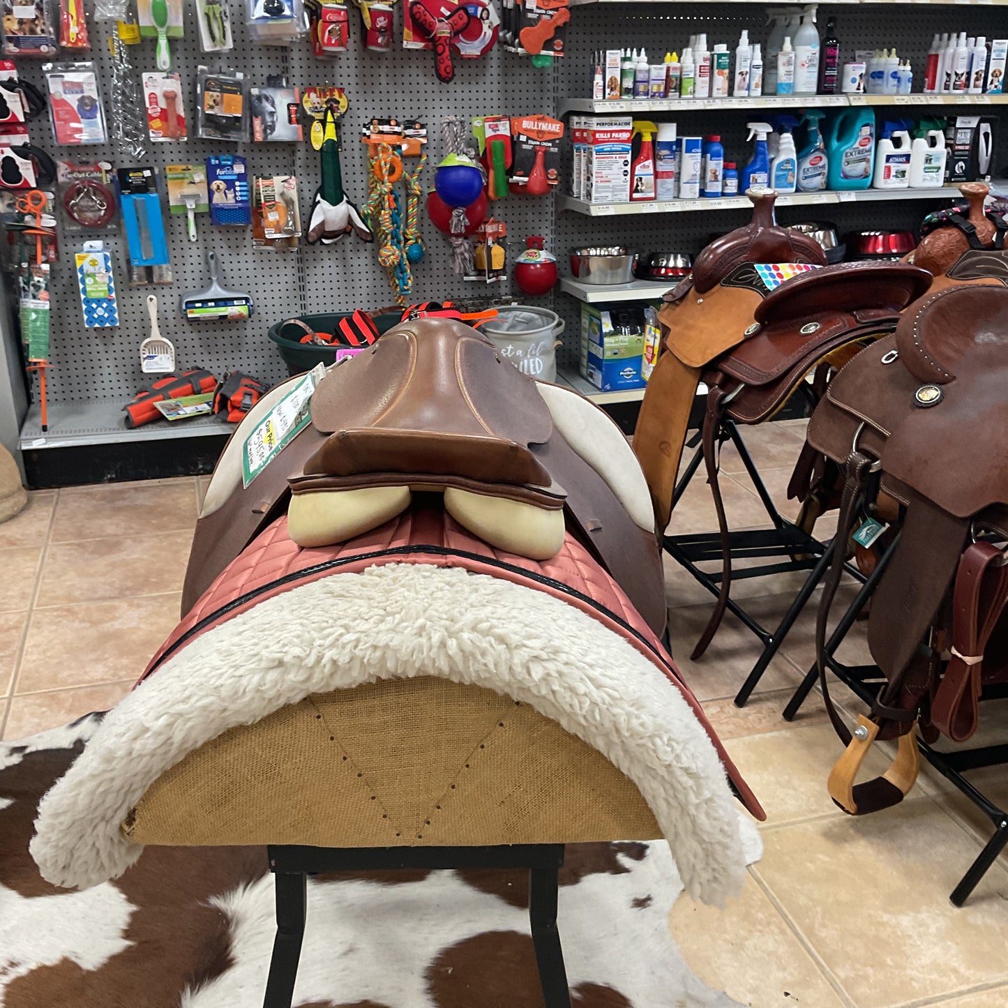 Used intercollegiate all purpose saddle