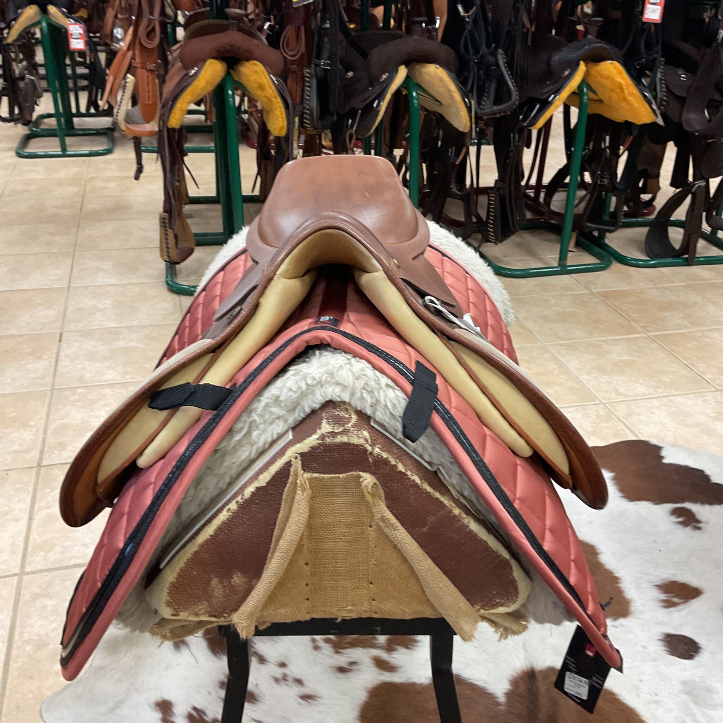 Used intercollegiate all purpose saddle