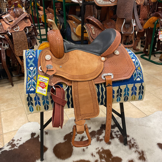 Longhorn cimmaron saddle