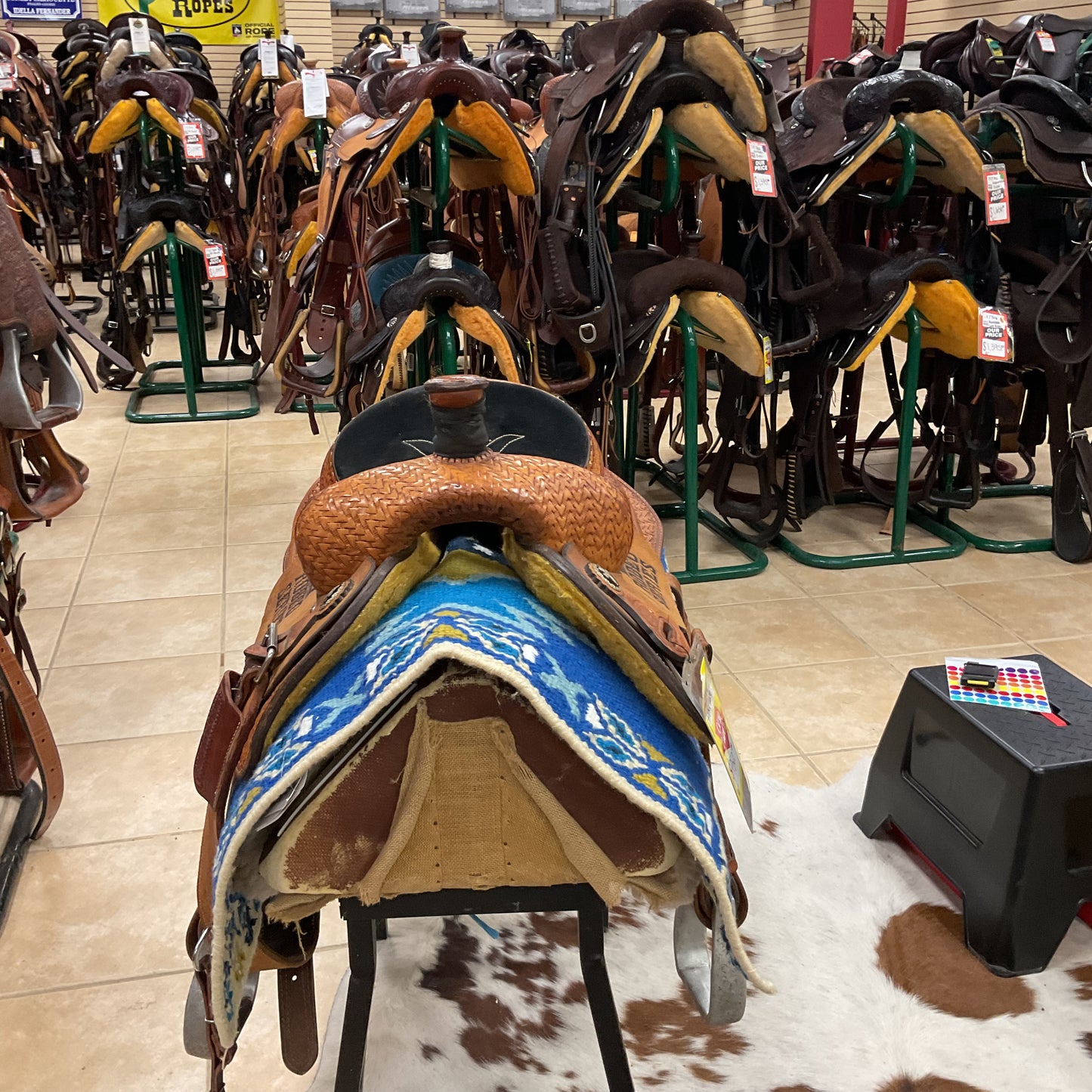 Used Double J trophy saddle