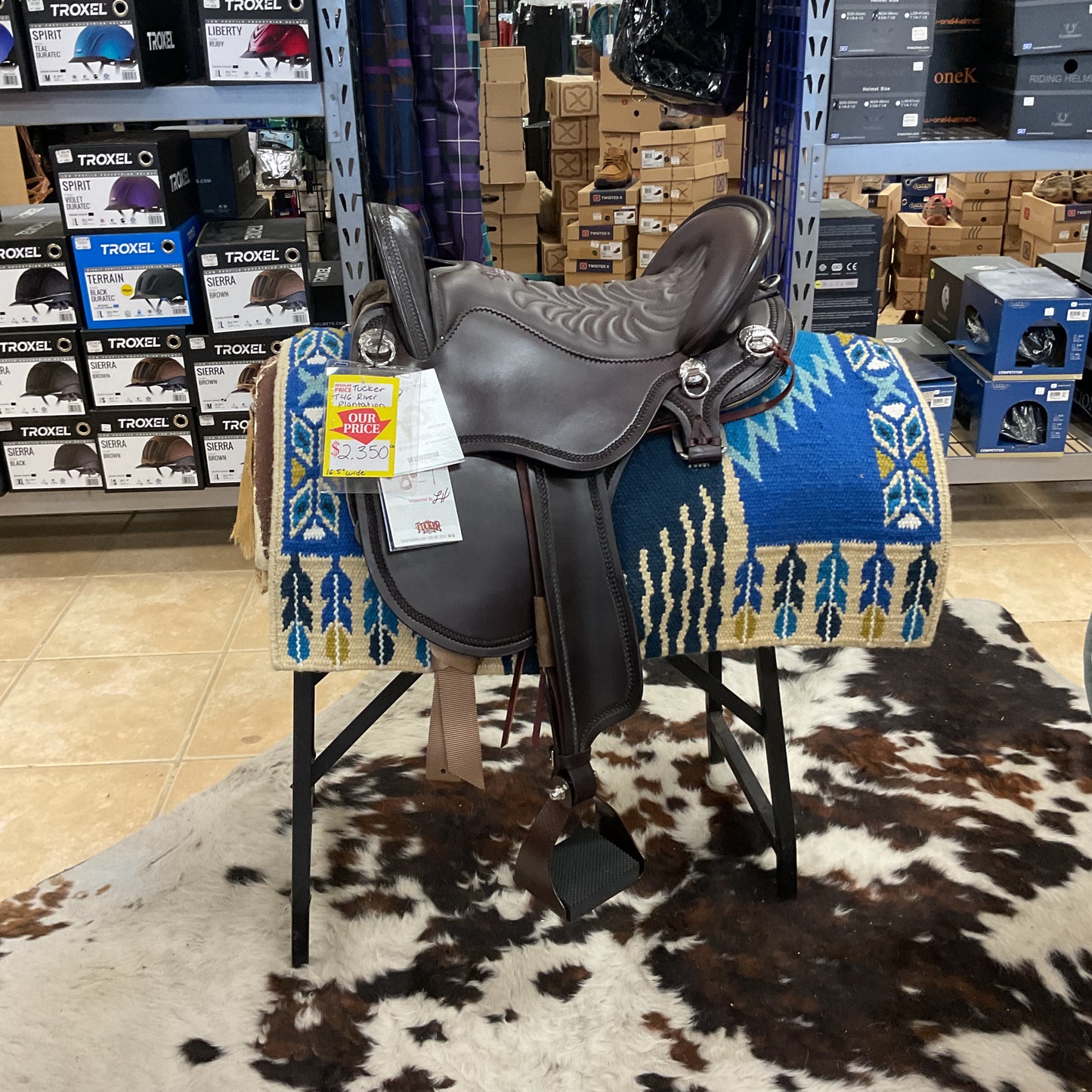 Tucker T46 river plantation saddle