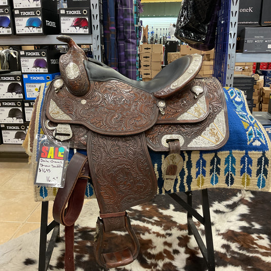 Used Dale Chavez show saddle