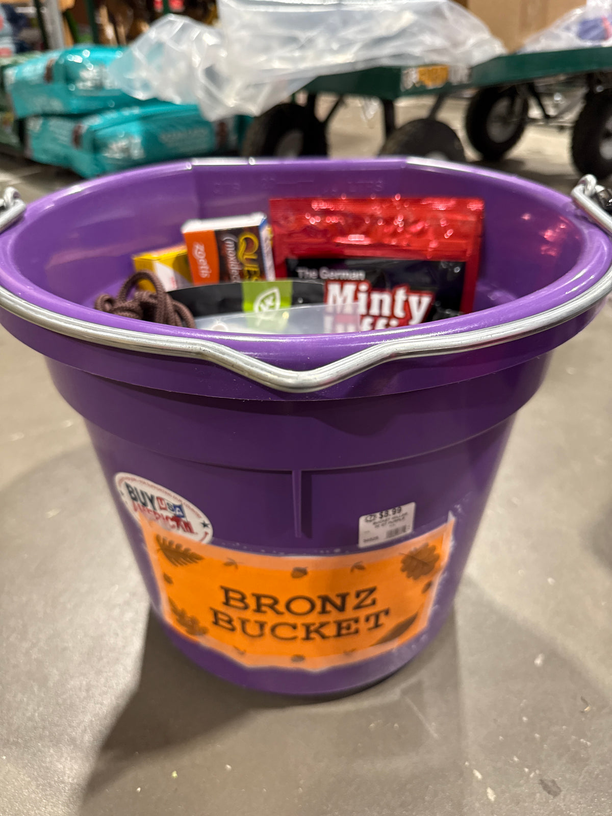 Bronze bucket